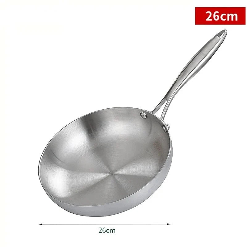 304 Stainless Steel Cookware, Induction Hob Pan – image 10