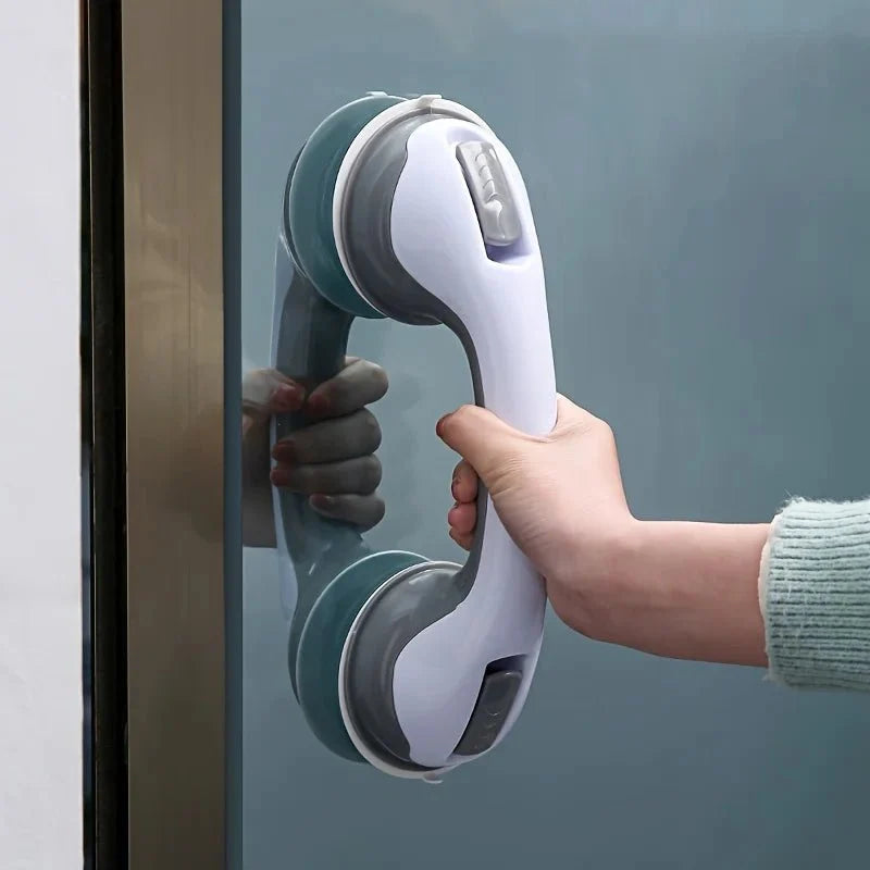 Suction Grab Handle for Bathroom, Shower Grab Bar with Suction Cup Mounting, Bath Handle for Toilet Area and Tiles_02