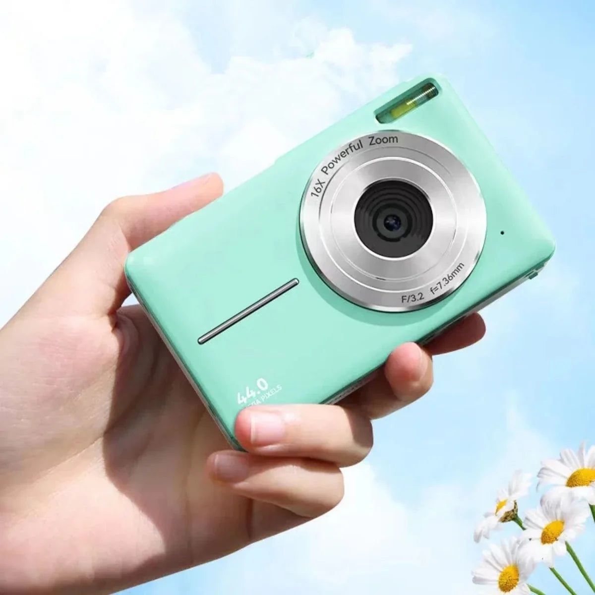 Vintage Digital Camera with 1080p Video, Compact Camera for Beginners