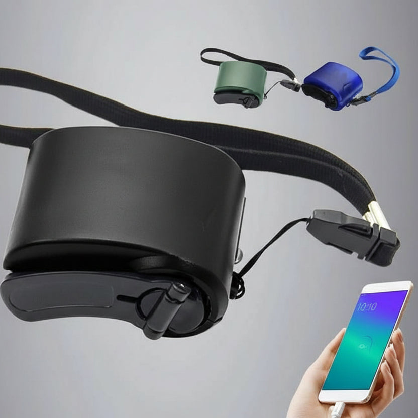 Portable Charger with Hand Crank, Emergency USB Charger with LED Light – image 6