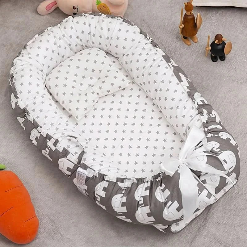 Travel Cot, Foldable Baby Cot for Home and On the Go, Portable Baby Crib, Lightweight Baby Bed_08
