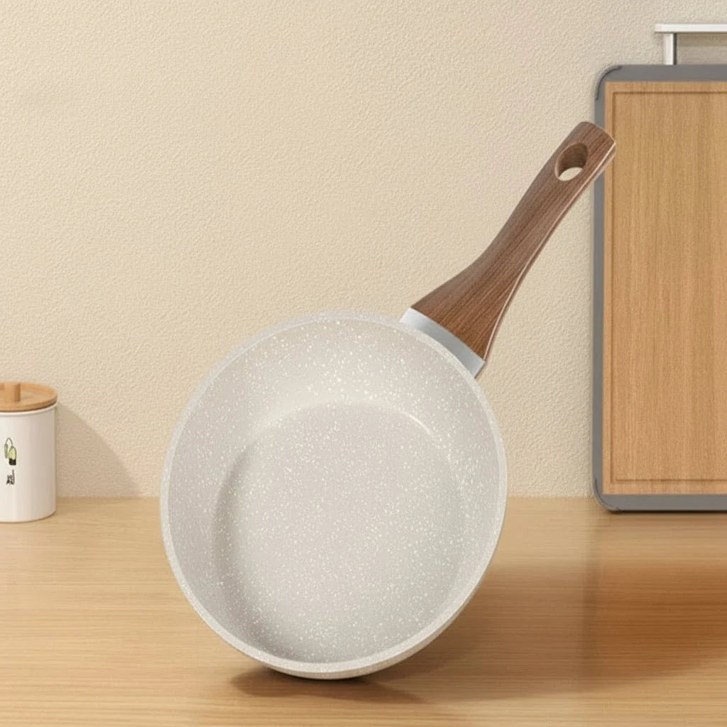 Stainless Steel Pan with Stone Coating, Deep Frying Pan for Induction Hob, Non Stick Pan for Gas and Electric Hobs_06