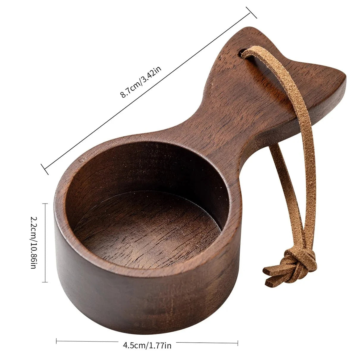 Wooden Measuring Spoon for Coffee, Coffee Scoop and Measuring Scoop for Tea and Spices, Coffee Accessories_04