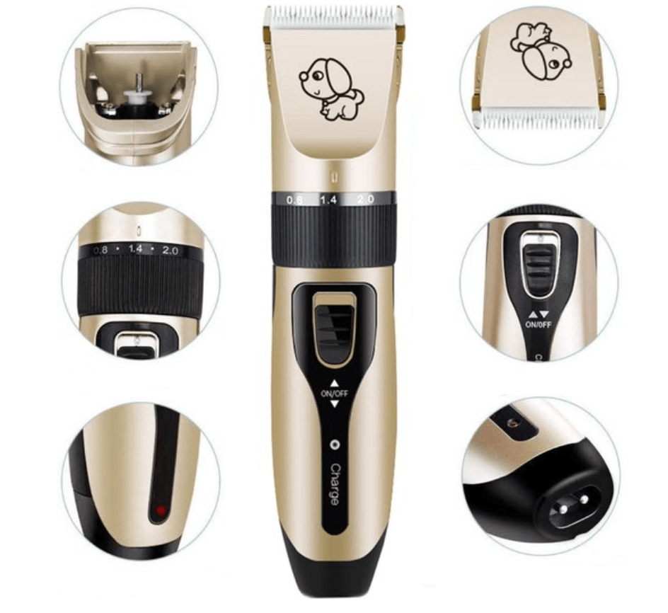 Dog Hair Trimmer with 4 Combs, Pet Hair Trimmer – image 5