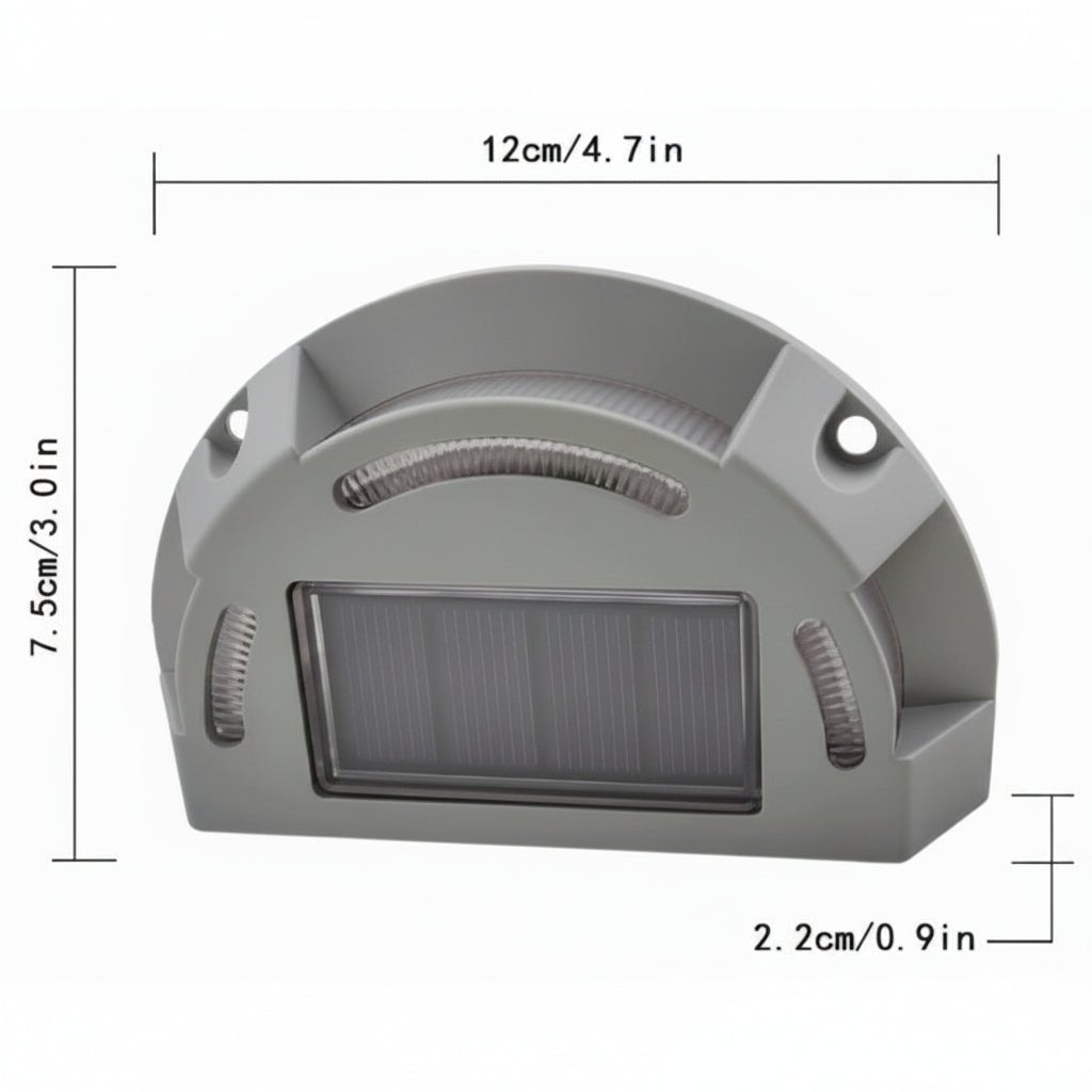 Solar Garden Lights, Solar Stair Lights with Light Sensor – image 8