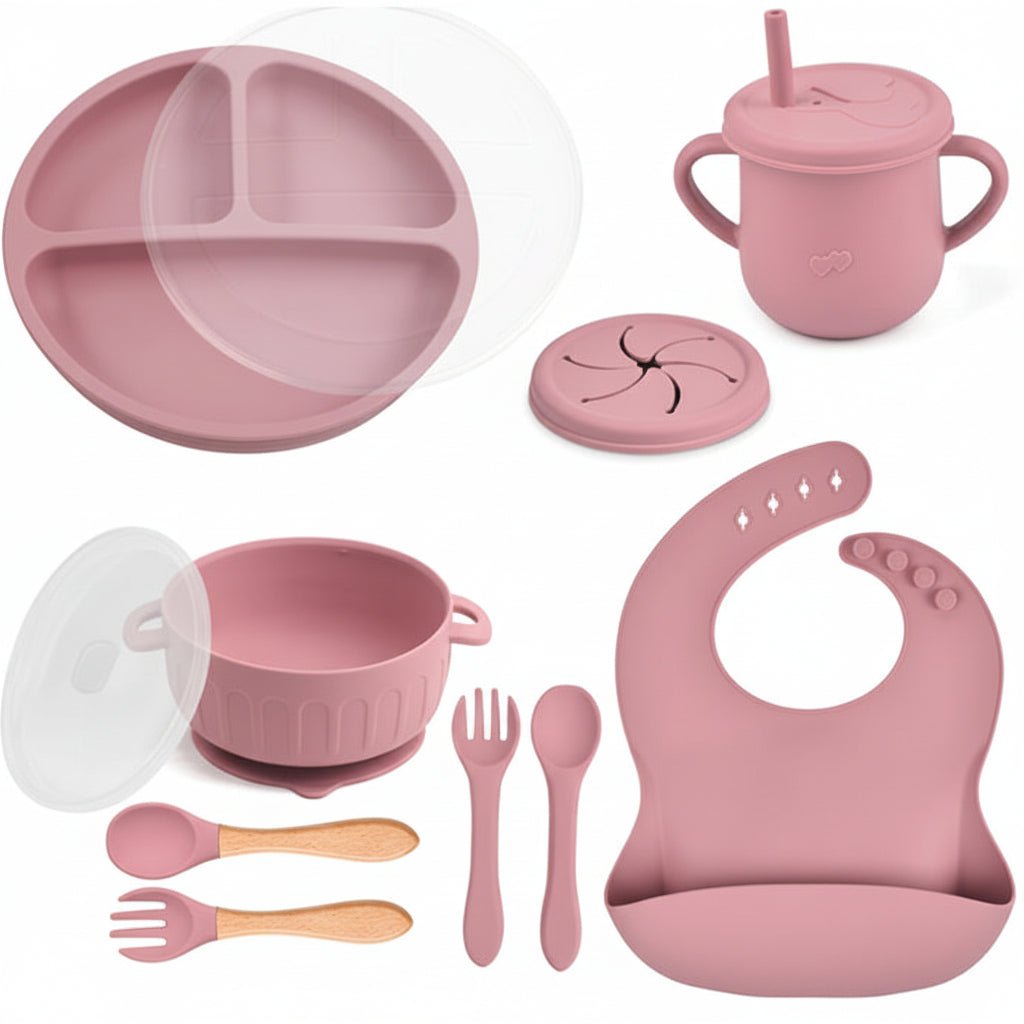 Weaning Plate, Silicone Baby Plate for Baby Led Weaning – image 4
