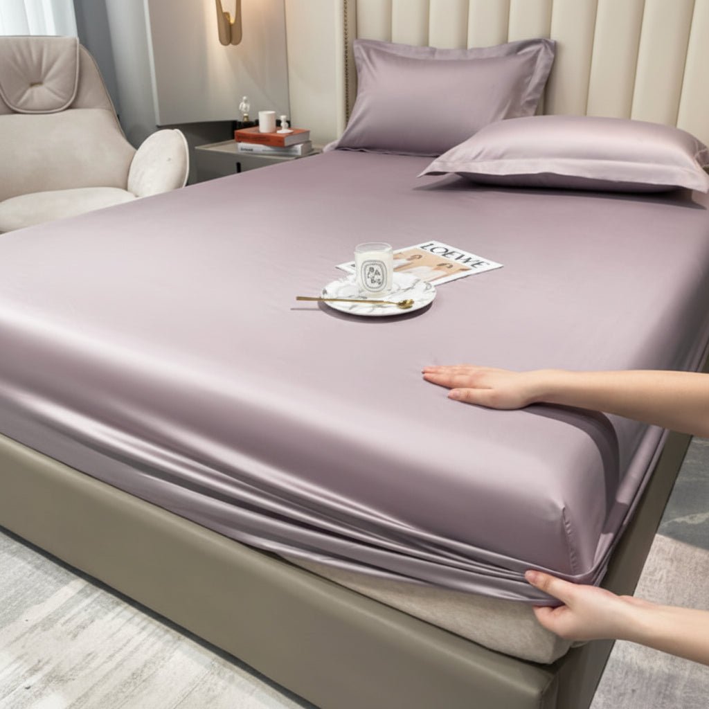Fitted Bed Sheets, Deep Fitted Sheet in Long Staple Cotton with 25 cm Pocket – image 12