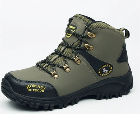 Waterproof Hiking Shoes for Men, Mens Work Shoes with Steel Toe Cap for Outdoor and Tactical – image 7