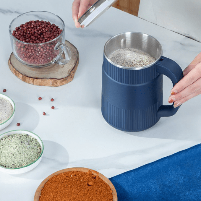Flour Mill for Home, Electric Grain Mill, Grinding Machine with Stainless Steel Cup, Spice Grinder for Grains_06