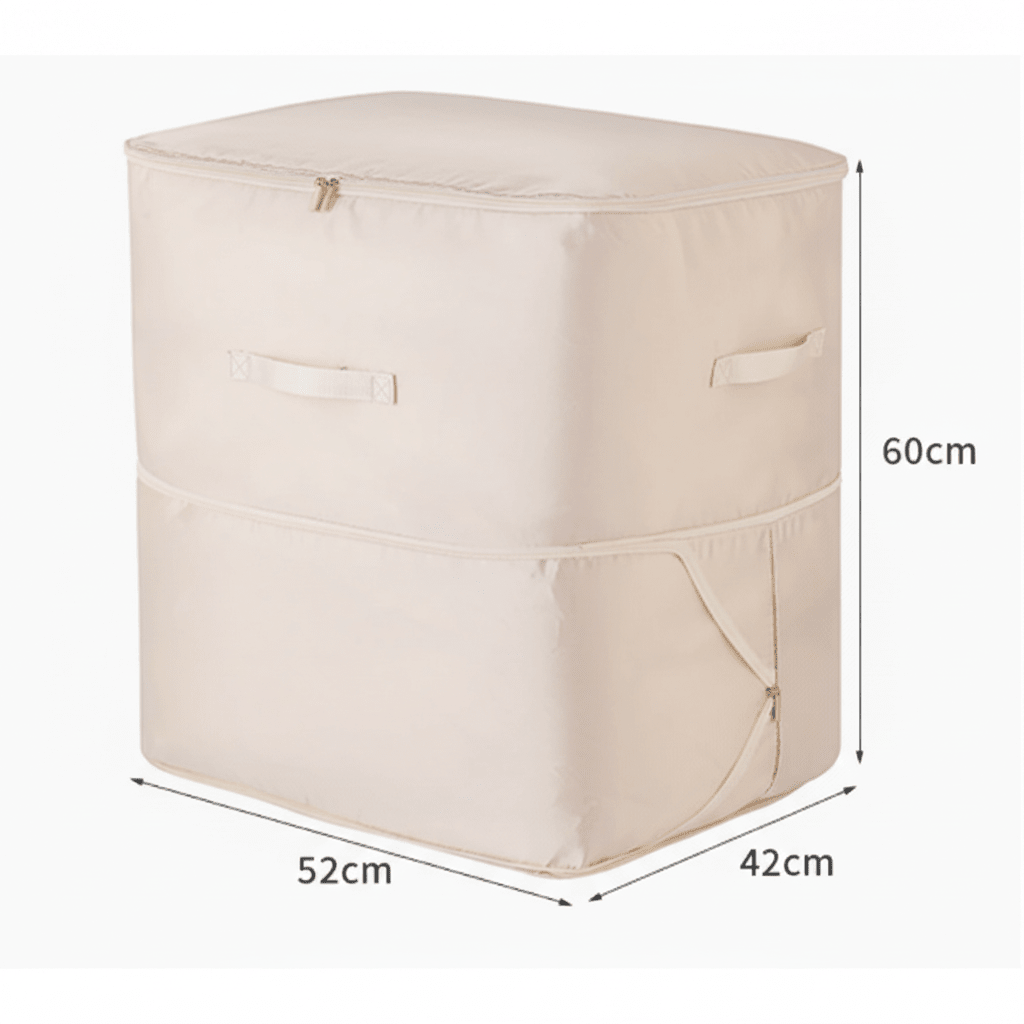 Compression Storage Bags with Double Zip, Clothes Storage Bag for Duvets and Towels – image 6