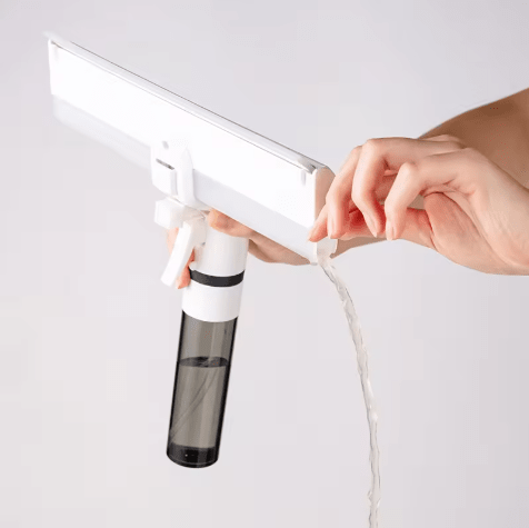 Shower Squeegee with Silicone Blade, Window Cleaning Tool for Bathroom Tiles – image 5
