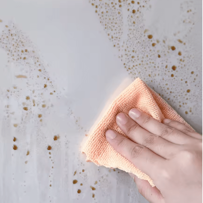White Wall Protection Film, Sticky Back Plastic Roll, Self Adhesive Wall Protector for Kitchen and Doors, Contact Paper_03