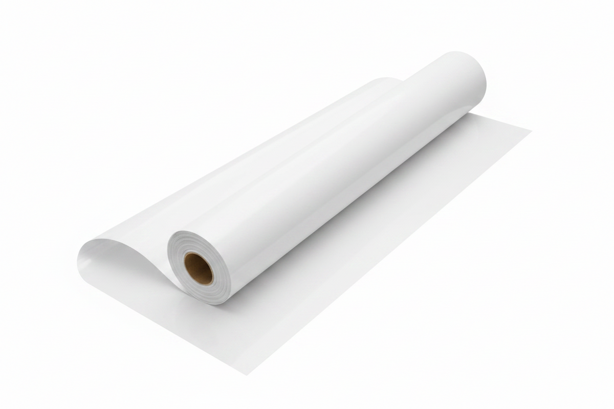 White Wall Protection Film, Sticky Back Plastic Roll, Self Adhesive Wall Protector for Kitchen and Doors, Contact Paper_06