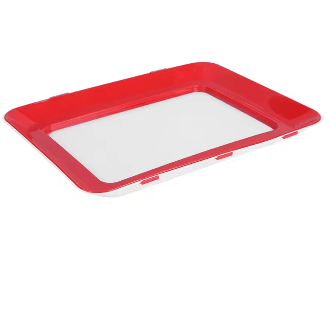 Food Container Lids 22 cm, Microwave Cover with Airtight Vacuum Seal, Reusable Food Cover for Fridge, Kitchen Storage_08