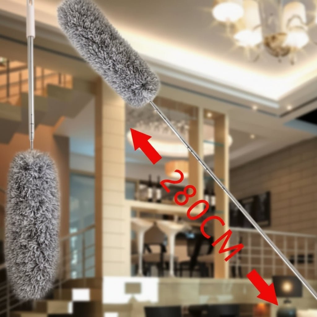 Extendable Duster, Telescopic Duster up to 230 cm with Washable Head – image 8