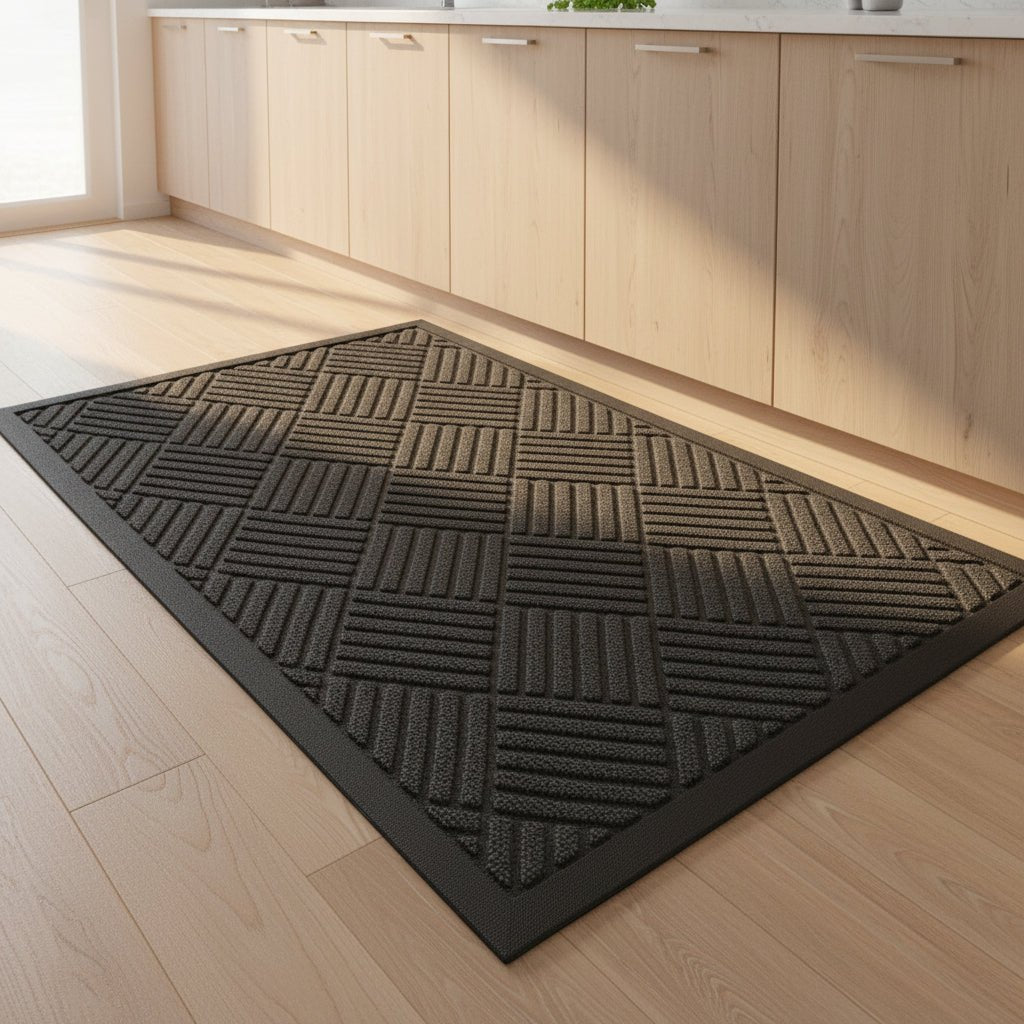 Door Mat for Wet Shoes, Absorbent Front Door Mat for Entrance and Hallway – image 4
