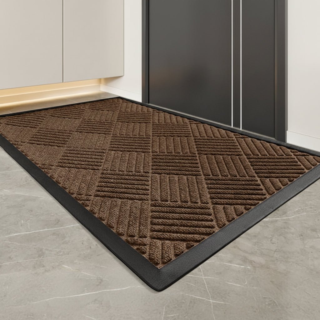 Door Mat for Wet Shoes, Dirt Trapper Mud Mat for Patio