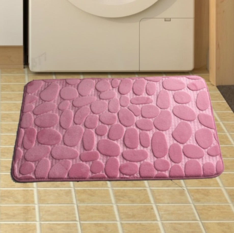 Non Slip Bath Mats, Soft Microfibre Bathroom Mat, Absorbent Bath Rug, Washable Kitchen Rug for Hallway_08