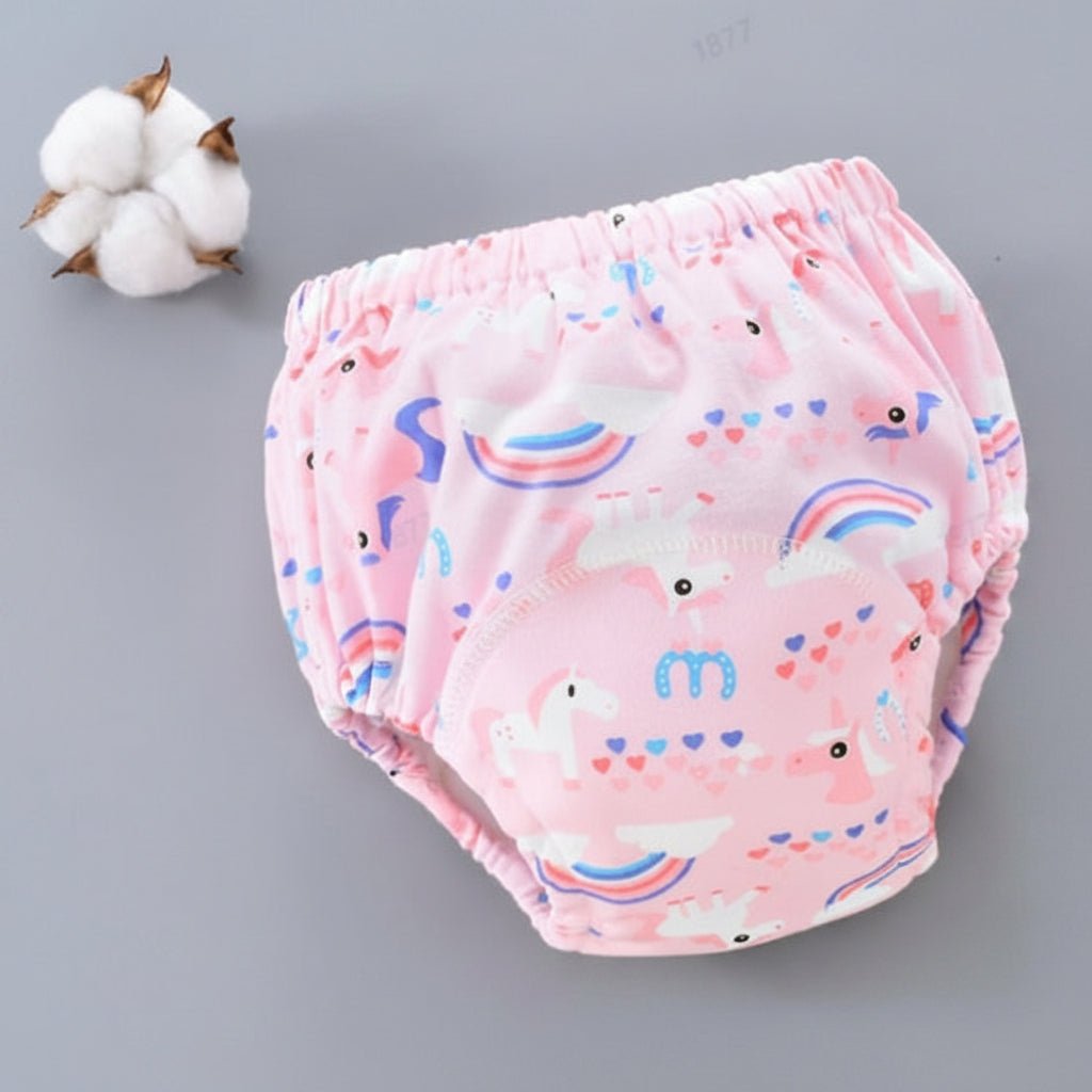 Toilet Training Pants in Washable Cotton, Potty Training Underwear with Leak Proof Insert – image 10