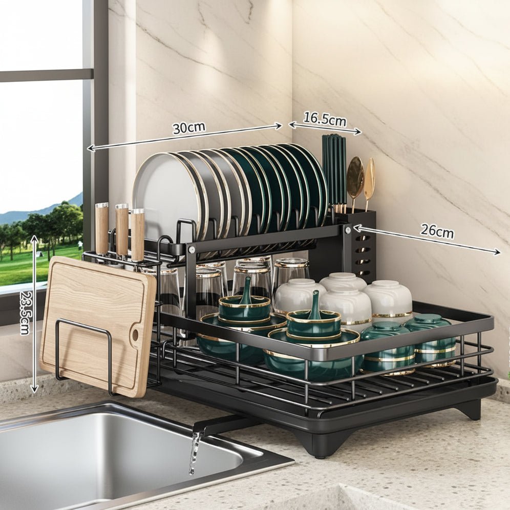 Dish Drying Rack Foldable, Plate Rack – image 9