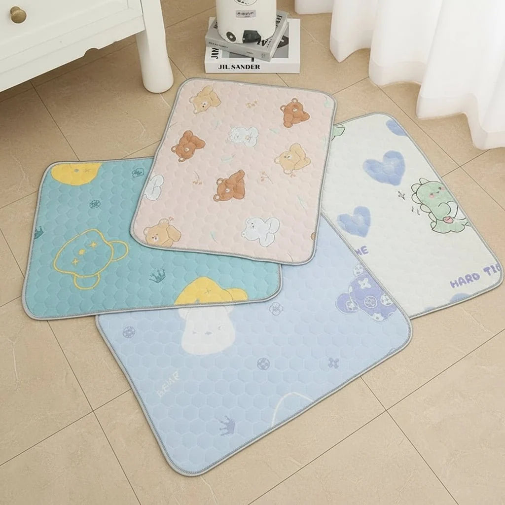 Dog Cooling Mat with Ice Silk Surface, Cooling Pad for Dogs, Padded Cooling Mat for Cats in 6 Sizes_01