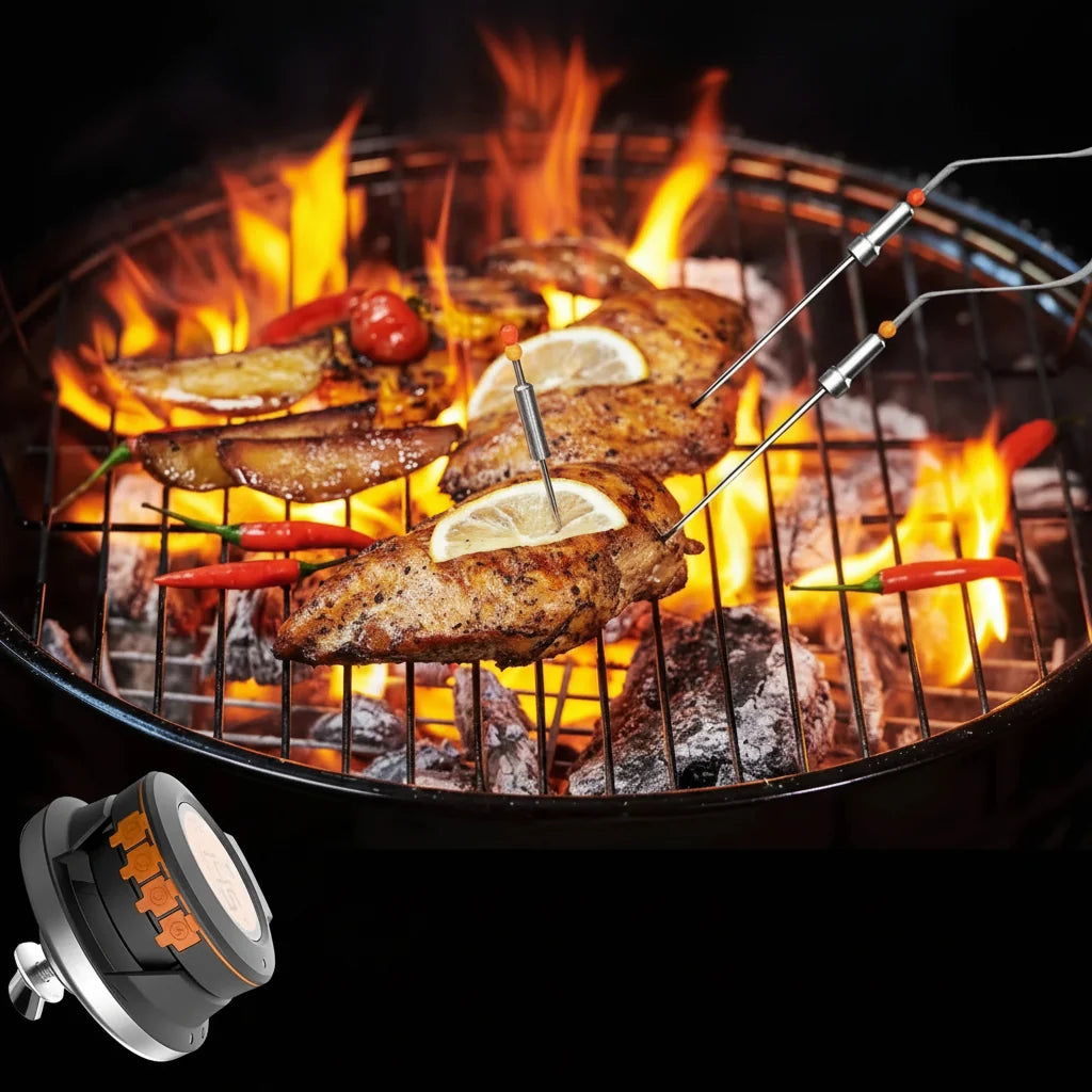 Wireless Meat Thermometer with Probe, Cooking Thermometer