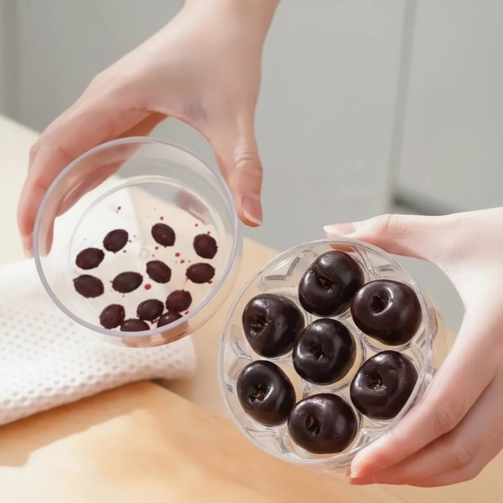 Fruit Corer in Stainless Steel, Core Remover Tool for Fruit and Vegetables, Kitchen Accessories for Quick Seed Removal_03