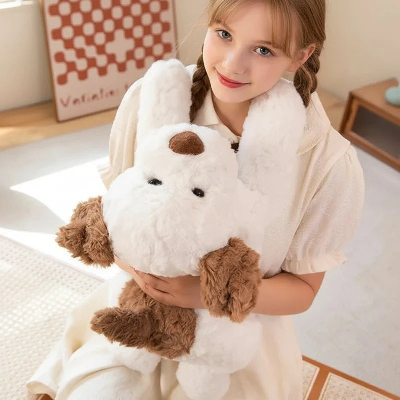 Plush Dog Pillow for Kids, Dog Teddy Hug Pillow, Stuffed Animal Plushie, Soft Toy for Nursery Decor_05