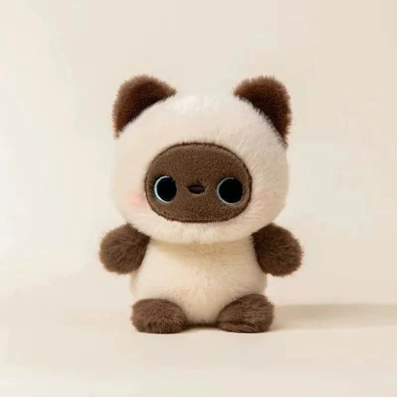Kawaii Soft Toy 16 cm, Stuffed Animal Plushie, Cat Plush Toy, Penguin Soft Toy, Christmas Stocking Filler for Kids_12