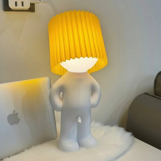 Small Table Lamp with Wobble Design, LED Lamp for Living Room and Children's Room, Cute Ambient Lighting_12