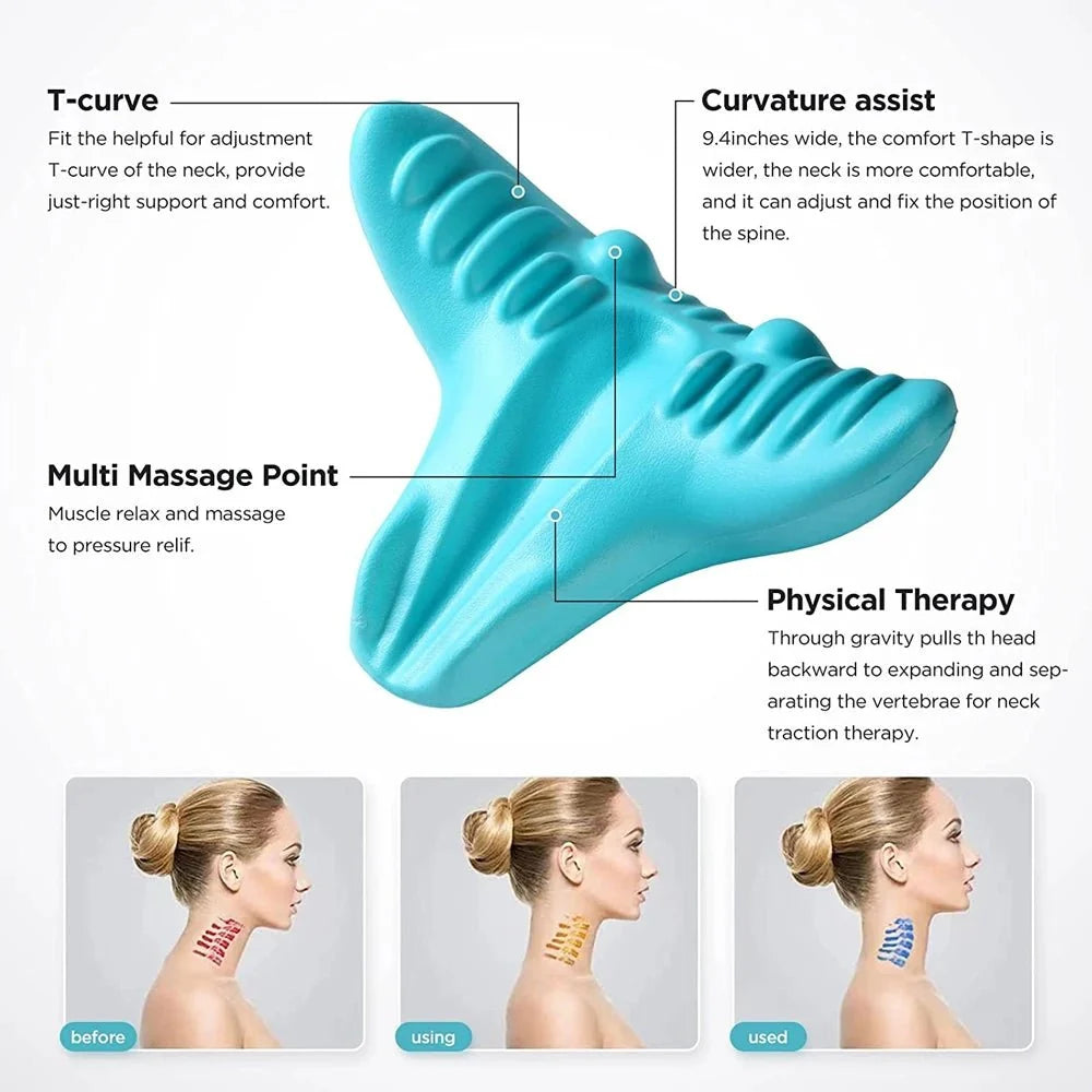 Neck Pillow for Shoulder Support, Ergonomic Neck Support Pillow for Home and Office, Cervical Pillow for Relaxation_04