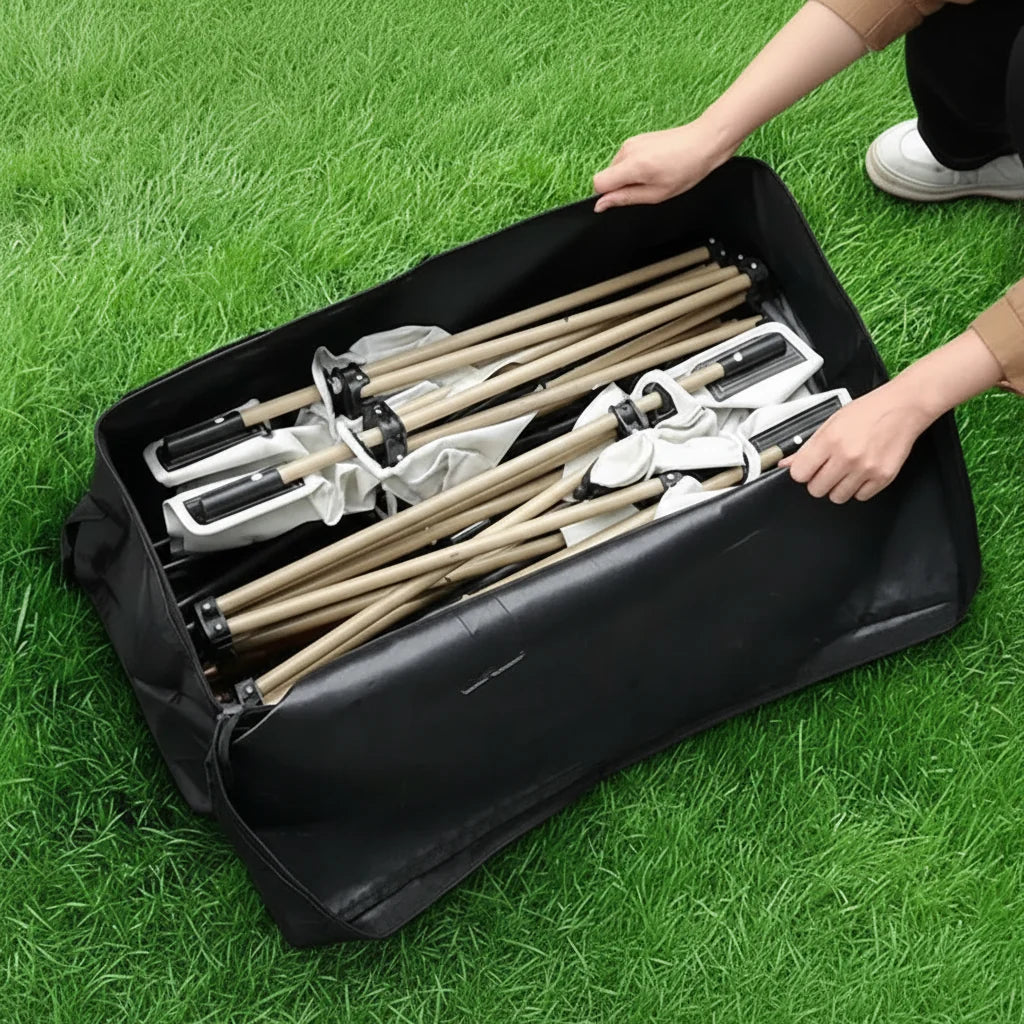 Large Weekend Bag for Travel, Camping Bag for Festivals and Road Trips