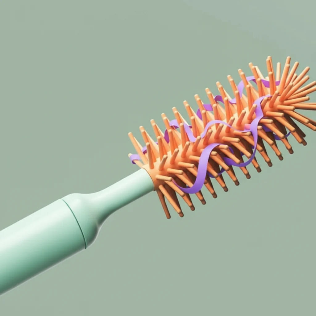 Electric Bottle Brushes, Rotating Bottle Cleaning Brush with Silicone Bristles, Electric Cleaning Brush for Baby Bottles_06