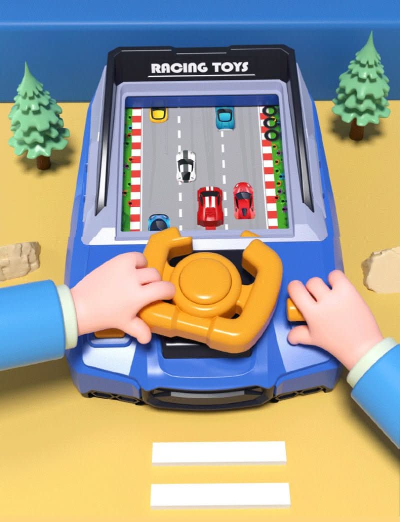 Toy Steering Wheel, Children's Steering Wheel for Pretend Driving, Role Play Toys for 3 Year Olds, Educational Toy