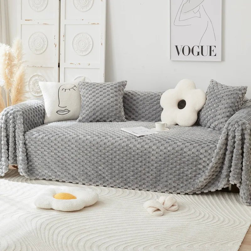 Sofa Covers, Plush Chenille Sofa Cover – image 9