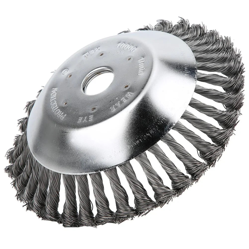 Weed Brush Strimmer Head, Steel Wire Weed Brush for Brushcutter – image 5