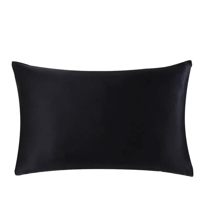 Silky Pillowcase with Zip, Satin Pillow Case in 5 Sizes, Soft Pillow Covers in 19 Colours for Bedroom_19