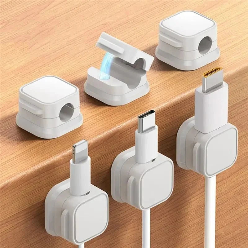 Magnetic Cable Holder, Cable Clips for Desk – image 6