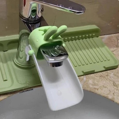 Tap Extension for Kids, Cartoon Tap Extender with Splash Guard for Hand Washing – image 6