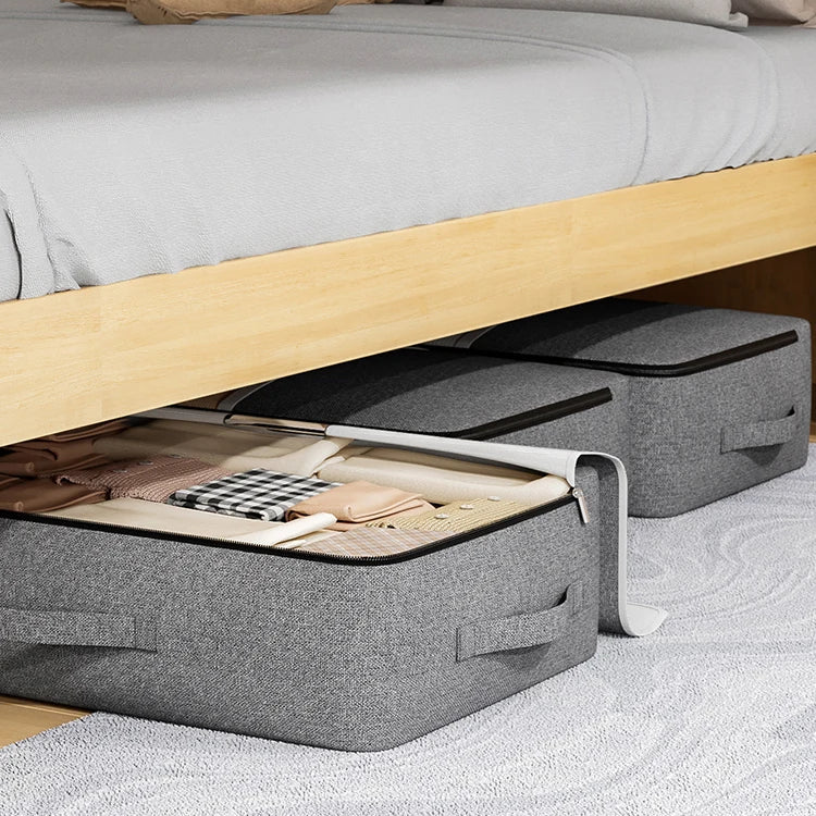 Duvet Storage Bags with Zip and Viewing Window, Quilt Bag in 4 Sizes – image 7