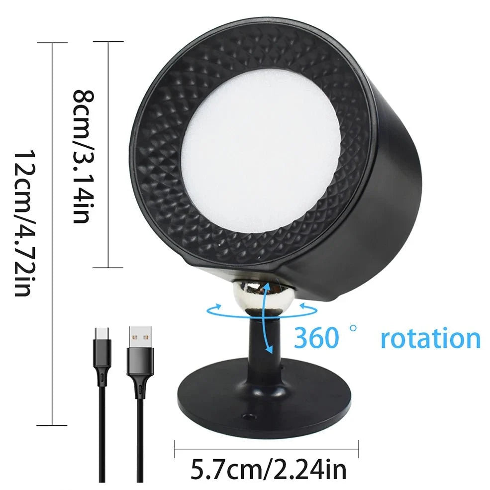Wireless Wall Light Indoor, LED Wall Lights with Warm Light for Bedroom and Hallway, Modern Wall Sconce_11