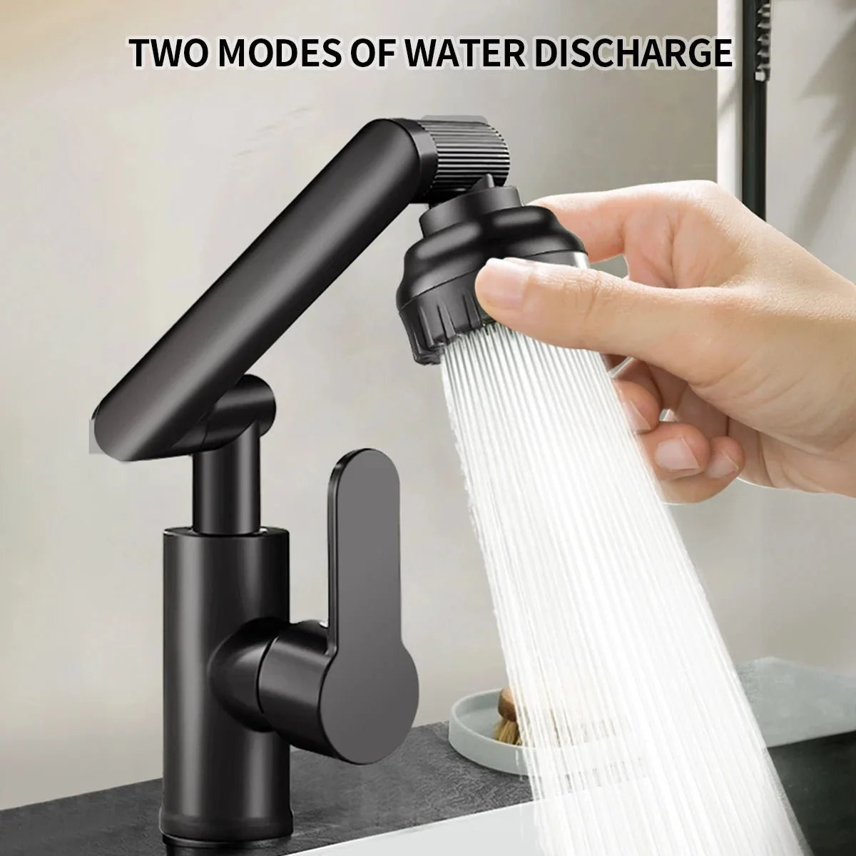 Kitchen Taps with 360 Rotating Robotic Arm, Basin Tap – image 4