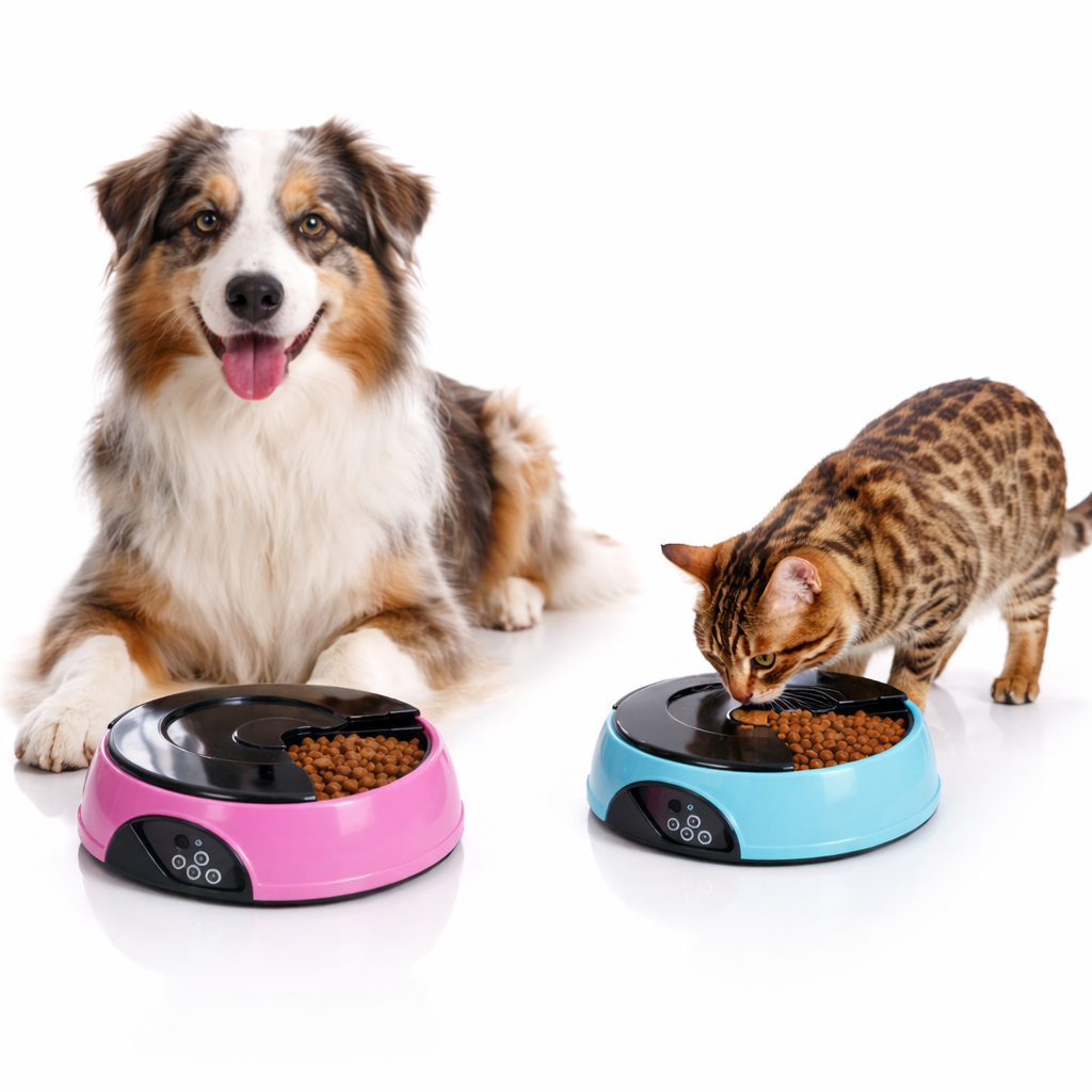 Smart Pet Feeder | Automatic Cat & Dog Feeder with Portion Control | Timed Meal Dispenser for Balanced Nutrition 1