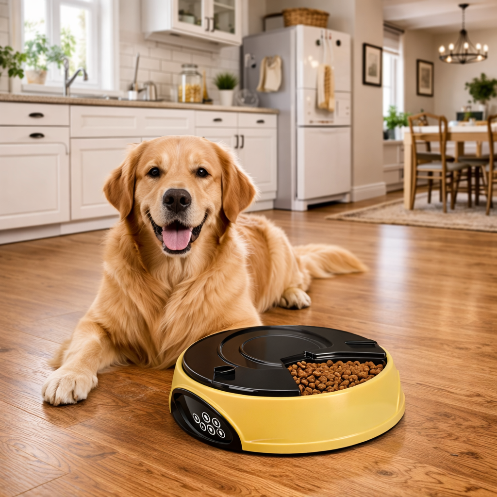 Smart Pet Feeder | Automatic Cat & Dog Feeder with Portion Control | Timed Meal Dispenser for Balanced Nutrition 2