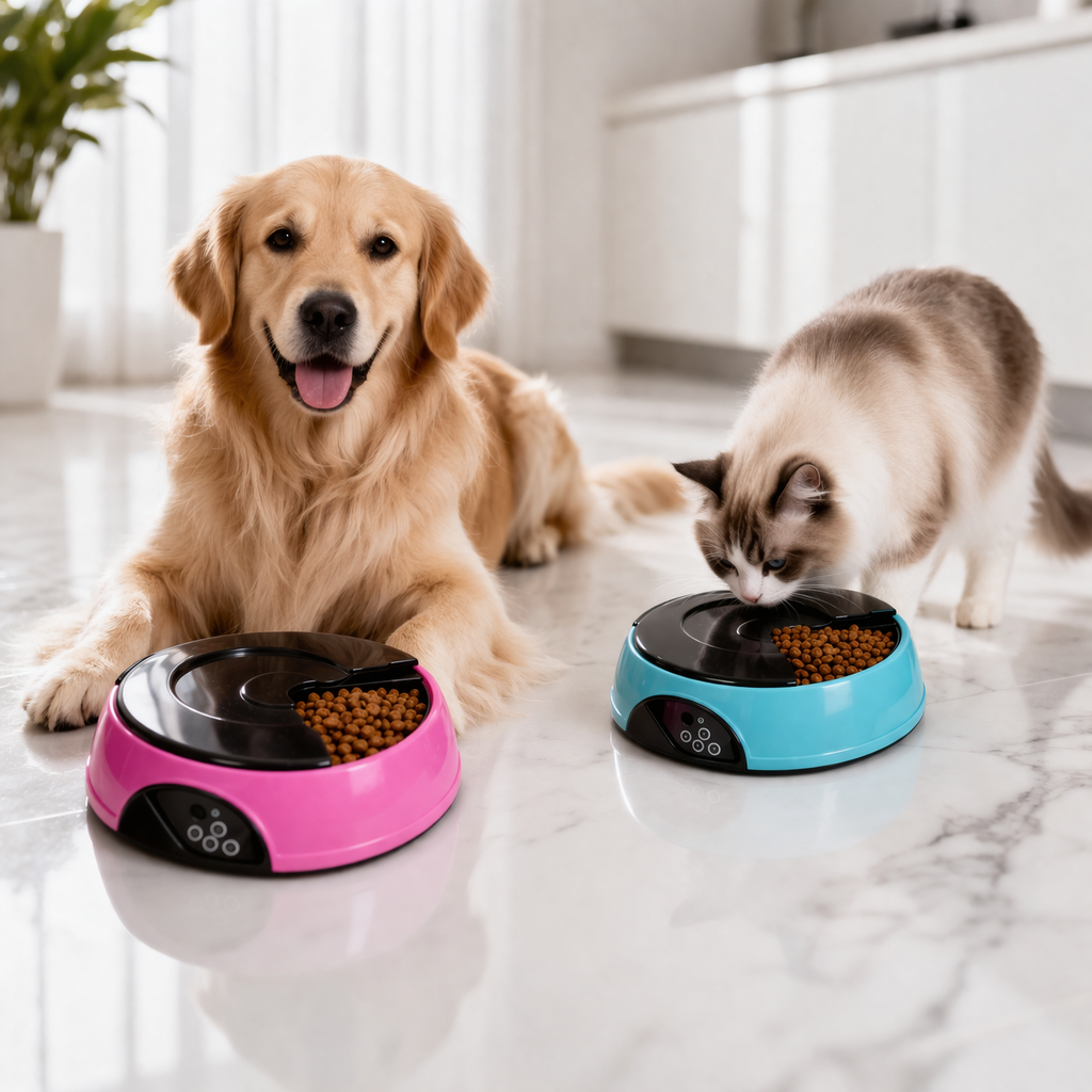 Smart Pet Feeder | Automatic Cat & Dog Feeder with Portion Control | Timed Meal Dispenser for Balanced Nutrition 5