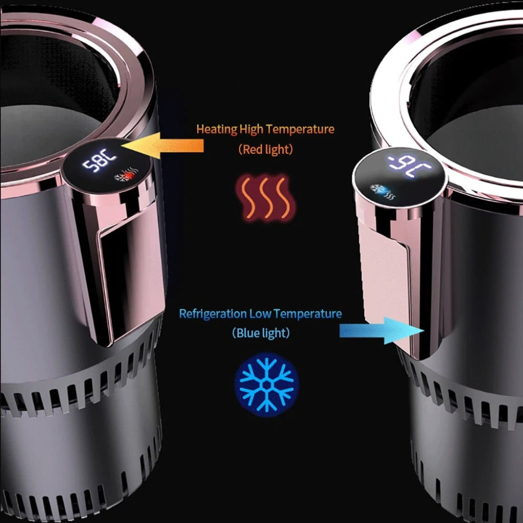 Smart Temperature Control Cup | Portable Heated & Cooling Beverage Cup for Perfect Drinks 1