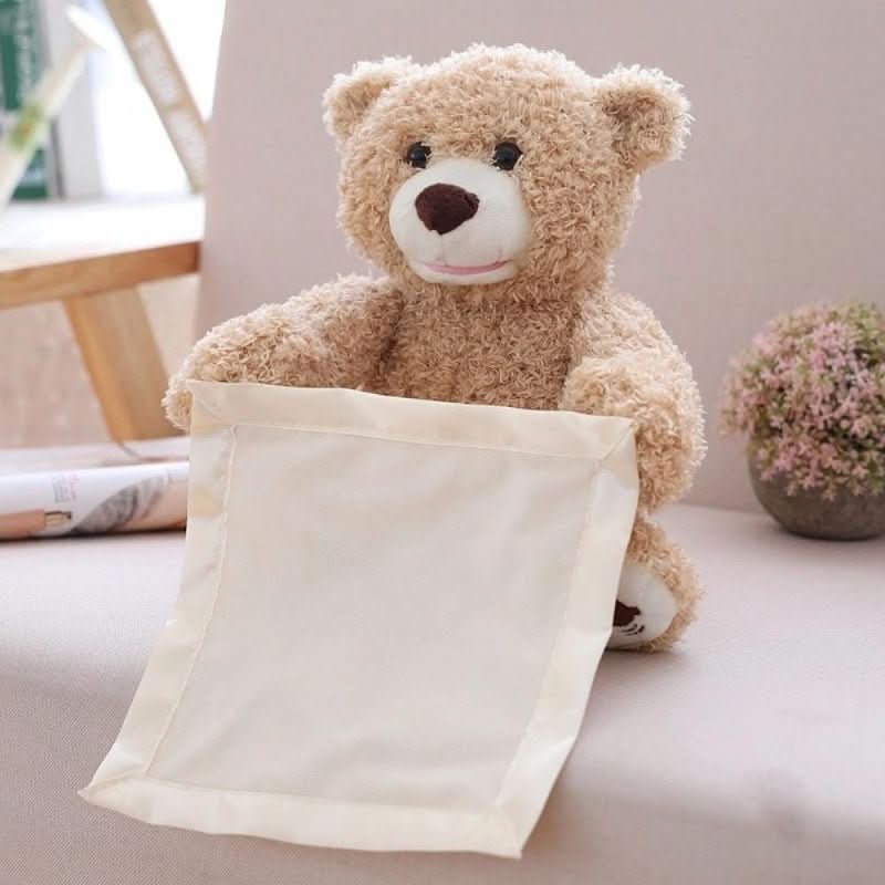 Teddy Bear Peekaboo Toy, Interactive Plush Toys