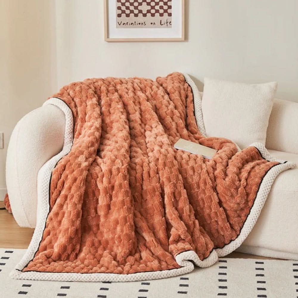 Sherpa Fleece Throw Blanket, Sofa Throws, Faux Fur Throw, Soft Fleece Blanket for Winter and Summer, Travel Blanket_04
