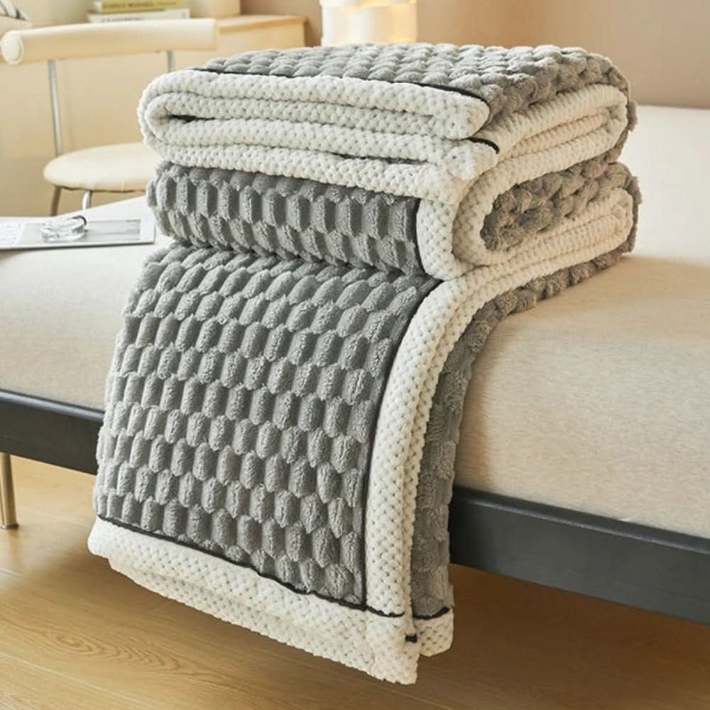 Sherpa Fleece Throw Blanket, Sofa Throws, Faux Fur Throw, Soft Fleece Blanket for Winter and Summer, Travel Blanket_07