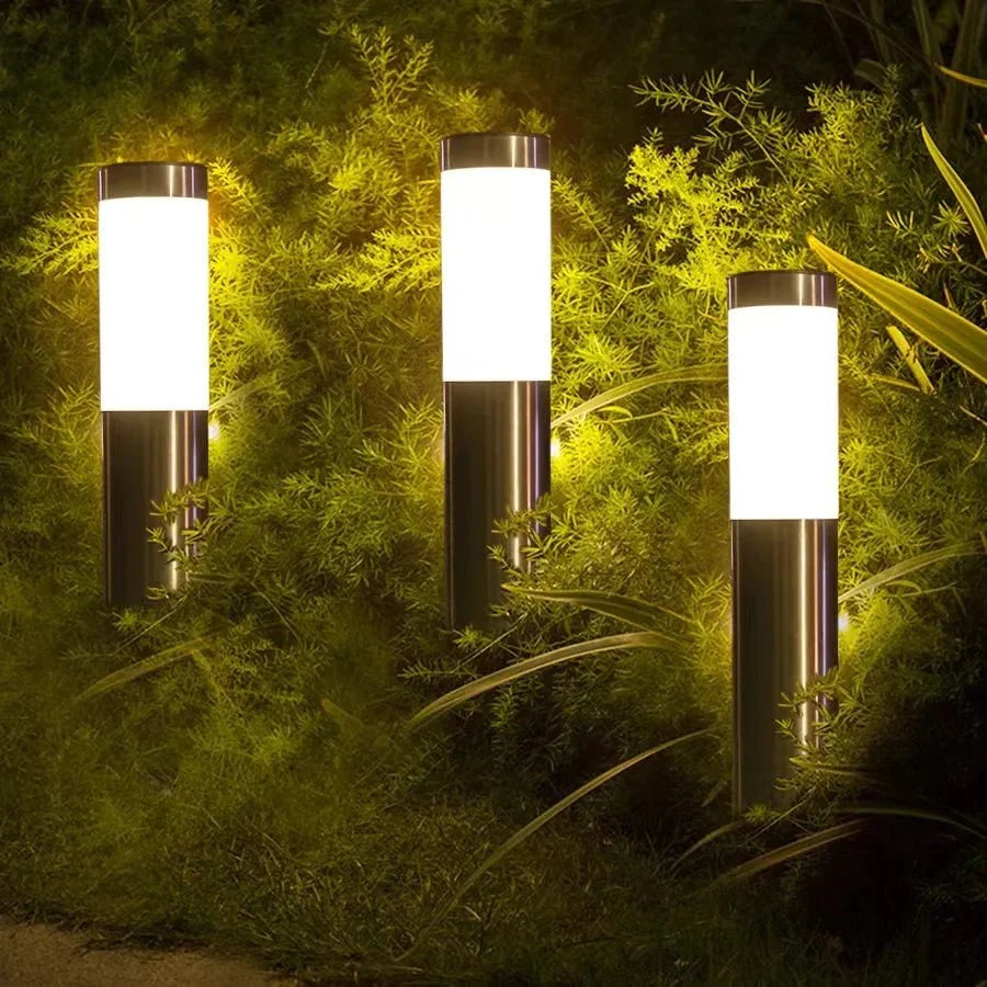 Solar Garden Lights, Outdoor Solar Lights Stainless Steel, Dusk to Dawn Lights, Outdoor Lighting for Garden Decorations_00